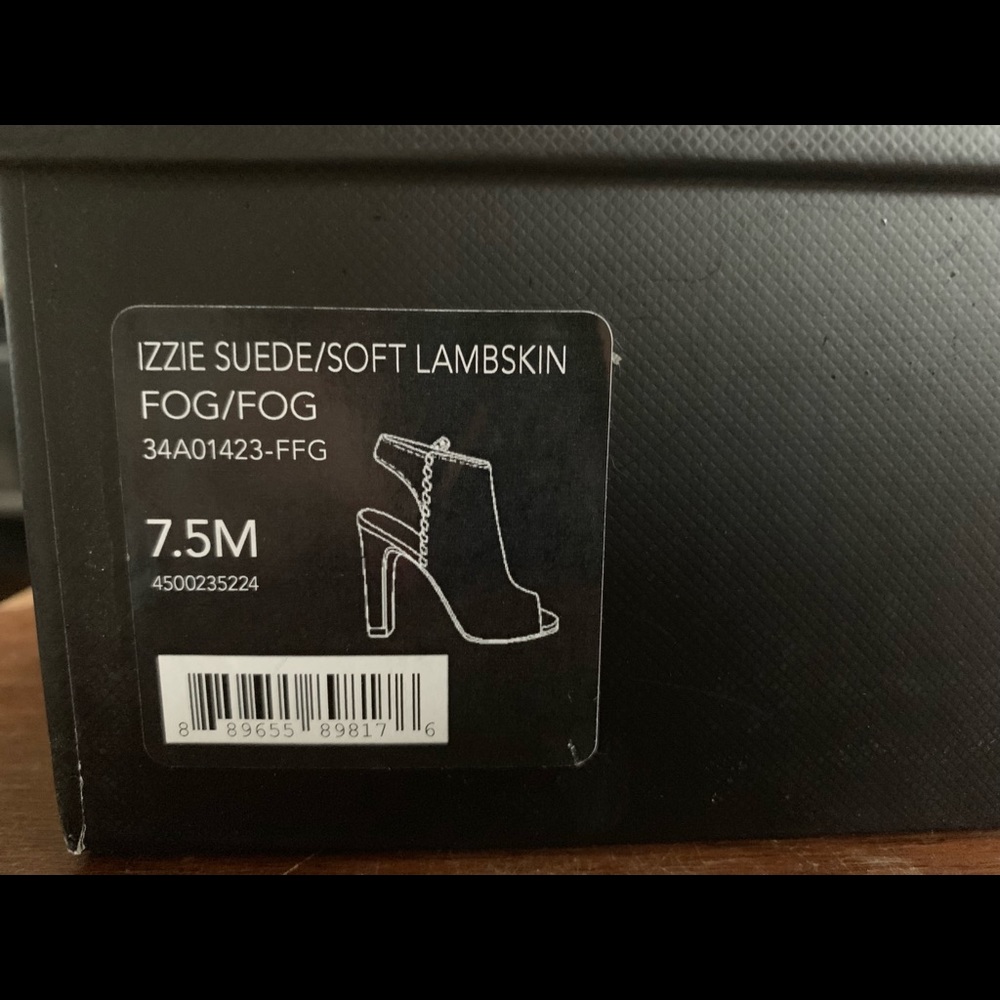 Coach grey lamb skin heels - Picture 5 of 6